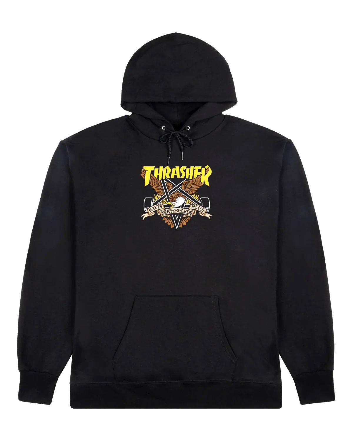 Thrasher Eaglegram Hoodie Black