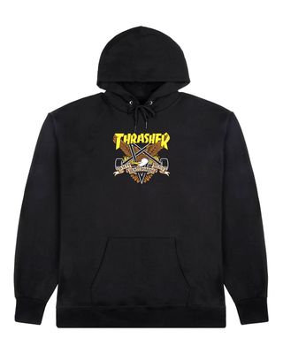 Thrasher Eaglegram Hoodie Black
