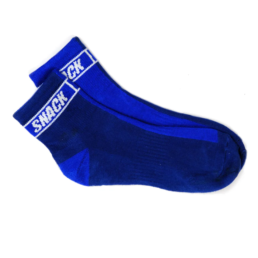 Snack Split Color Sock Blue Navy