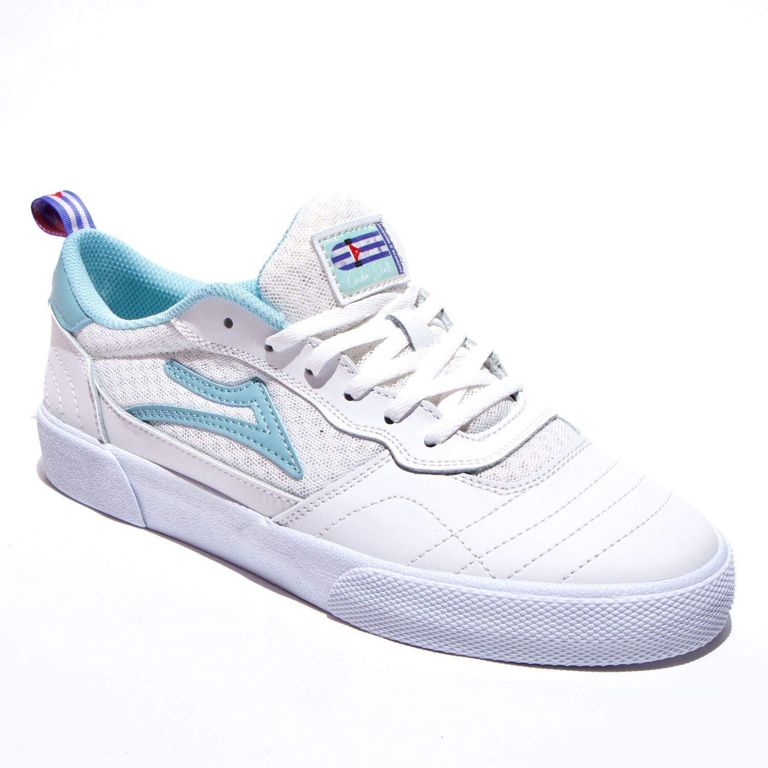 Lakai Cambridge Cuba Skate White Leather