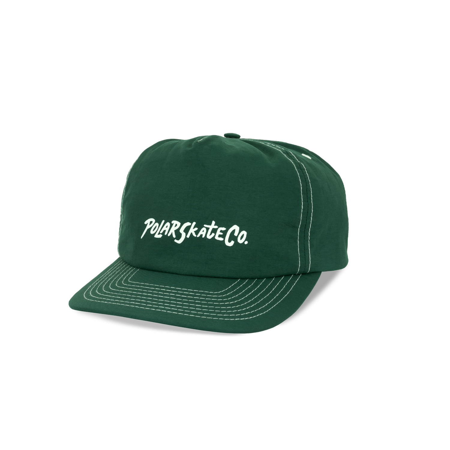 Polar Earl Cap Surf Logo Dark Green