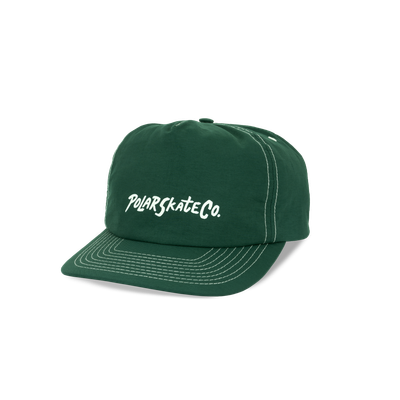 Polar Earl Cap Surf Logo Dark Green