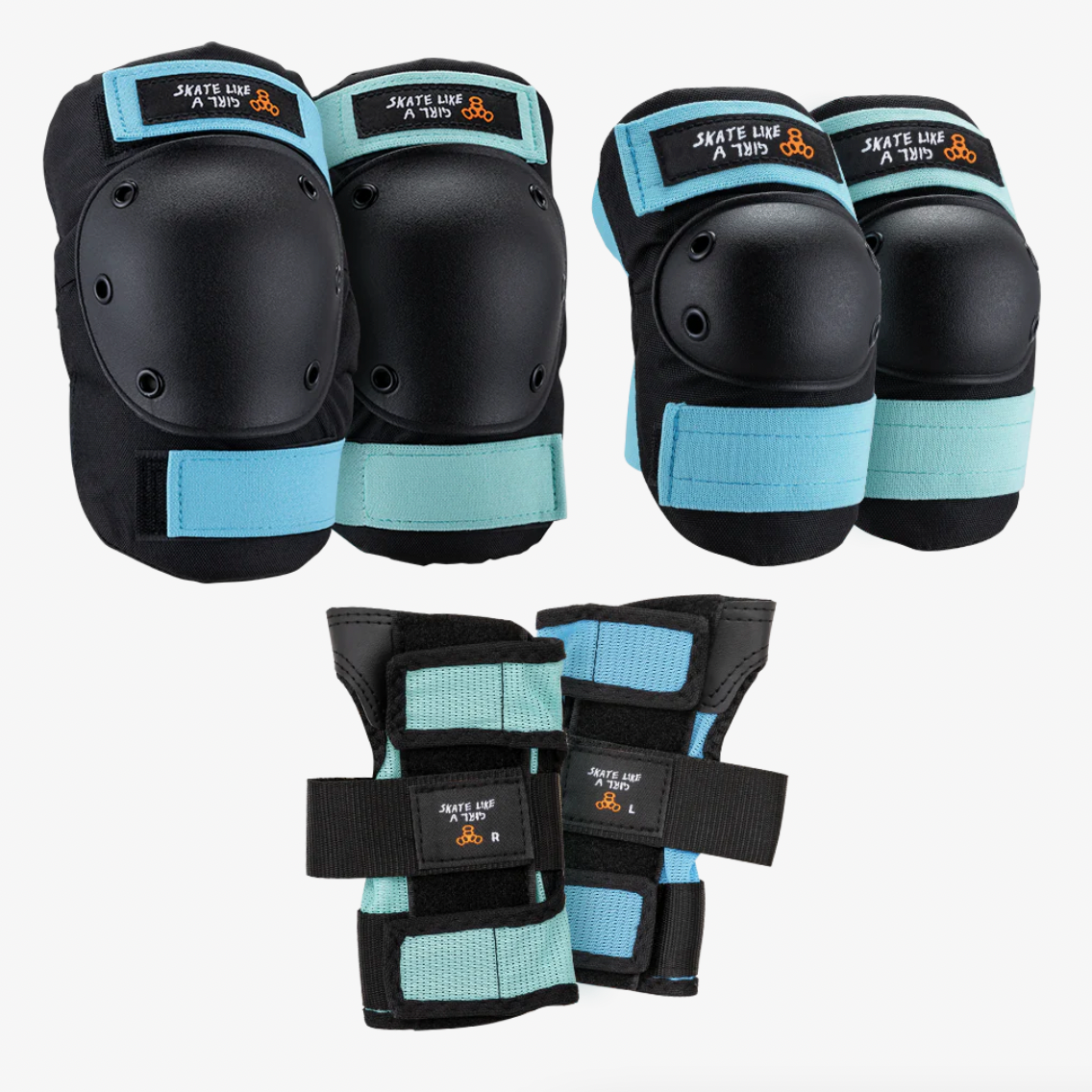 Triple Eight Saver Series Pad Pack Small (Skate Like A Girl)