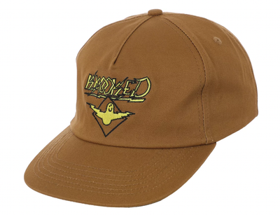 Krooked Bird Lightening Snapback Tan