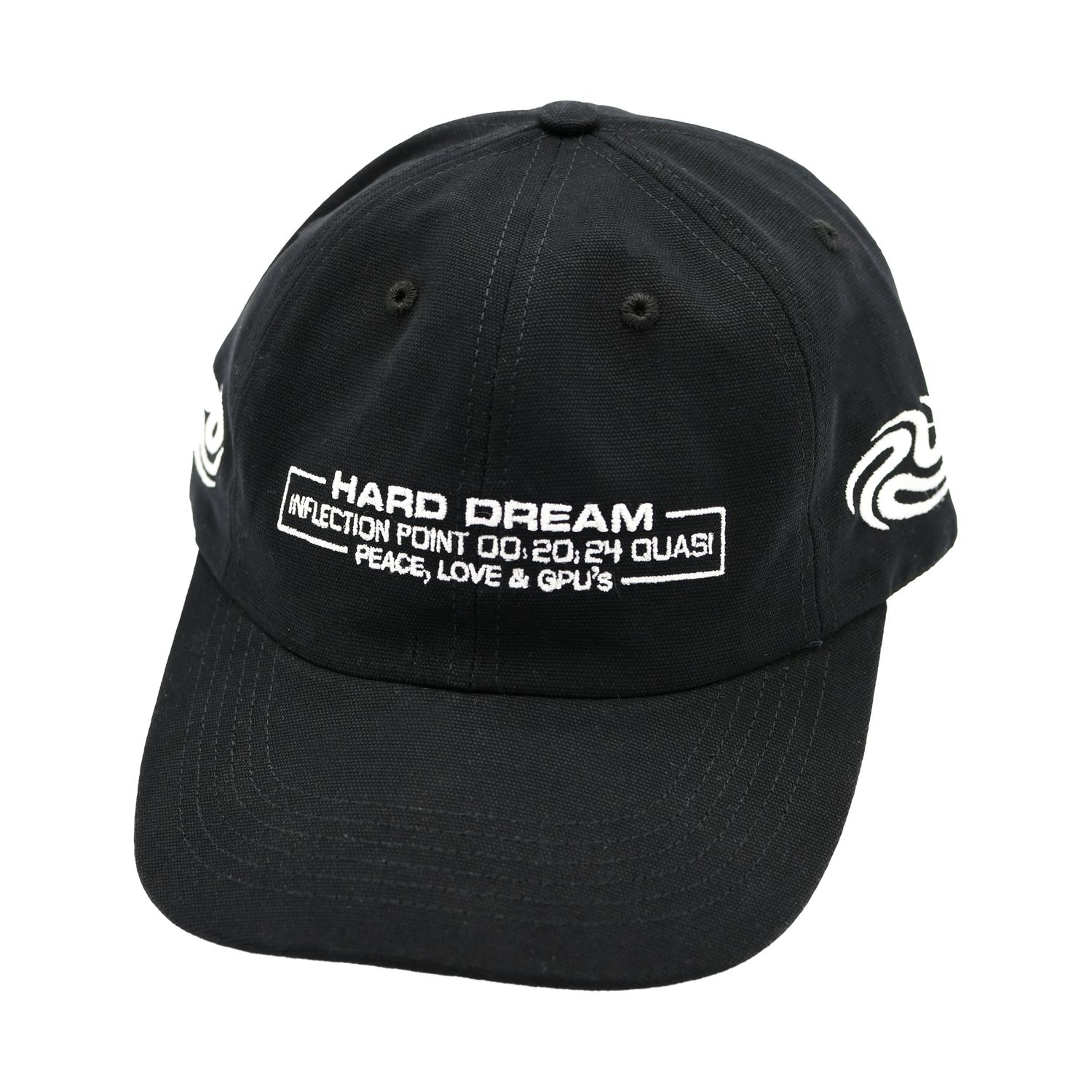 Quasi Hard 6 Panel Cap Black