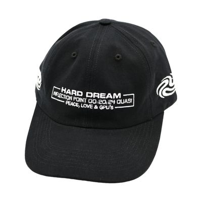 Quasi Hard 6 Panel Cap Black