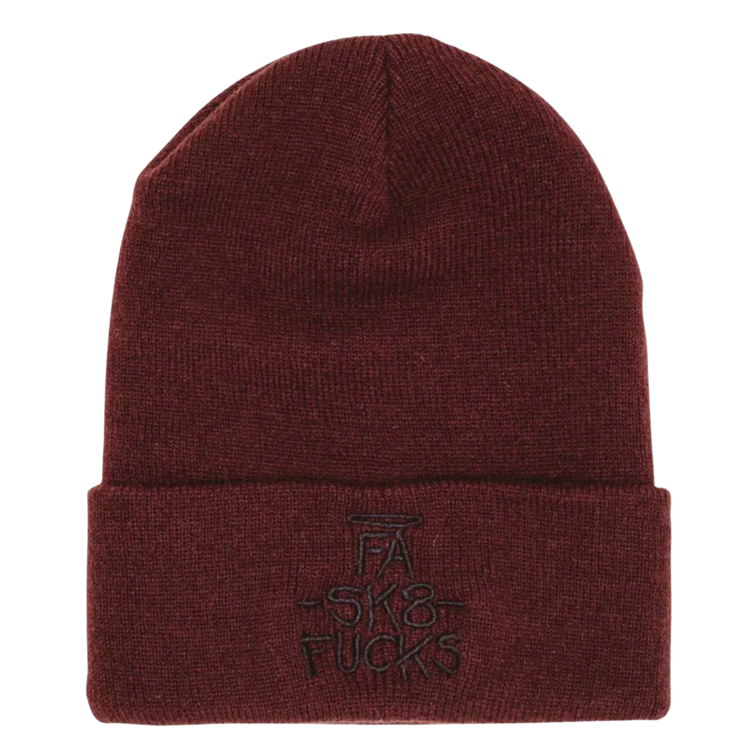 FA Sk8 Fucks Beanie Brown