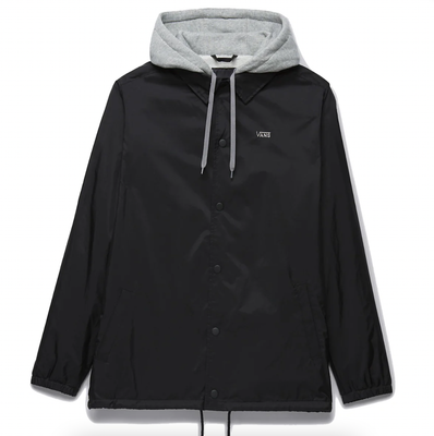 Vans Riley Hooded Coach Jacket Black