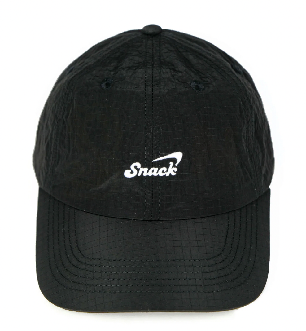 Snack Alive Ripstop Hat Black