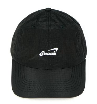 Snack Alive Ripstop Hat Black