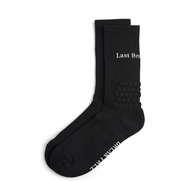 Last Resort AB Bubble Socks Blk/Wht 7-9