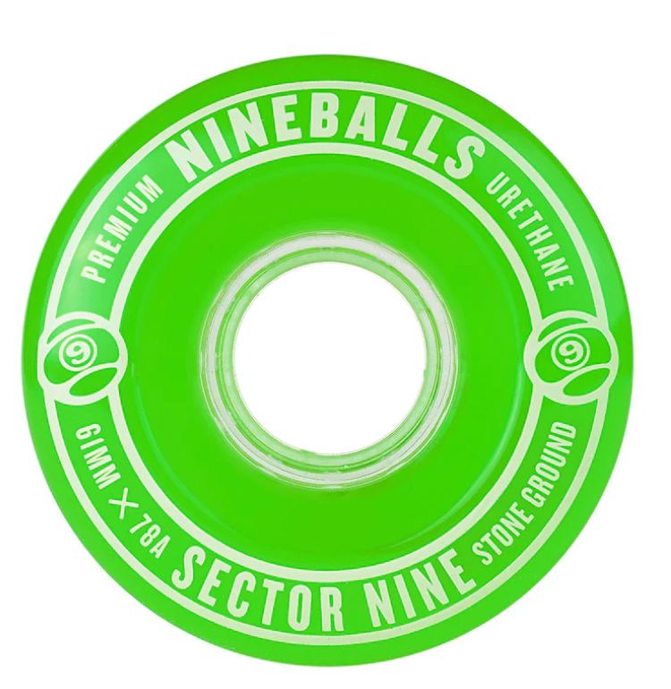 Sector 9 Nineballs Green 61mm 78a
