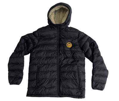 Freedom Sherpa Puffer Coat Black