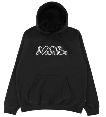 Vans Caps Loose Pullover Hoodie Black