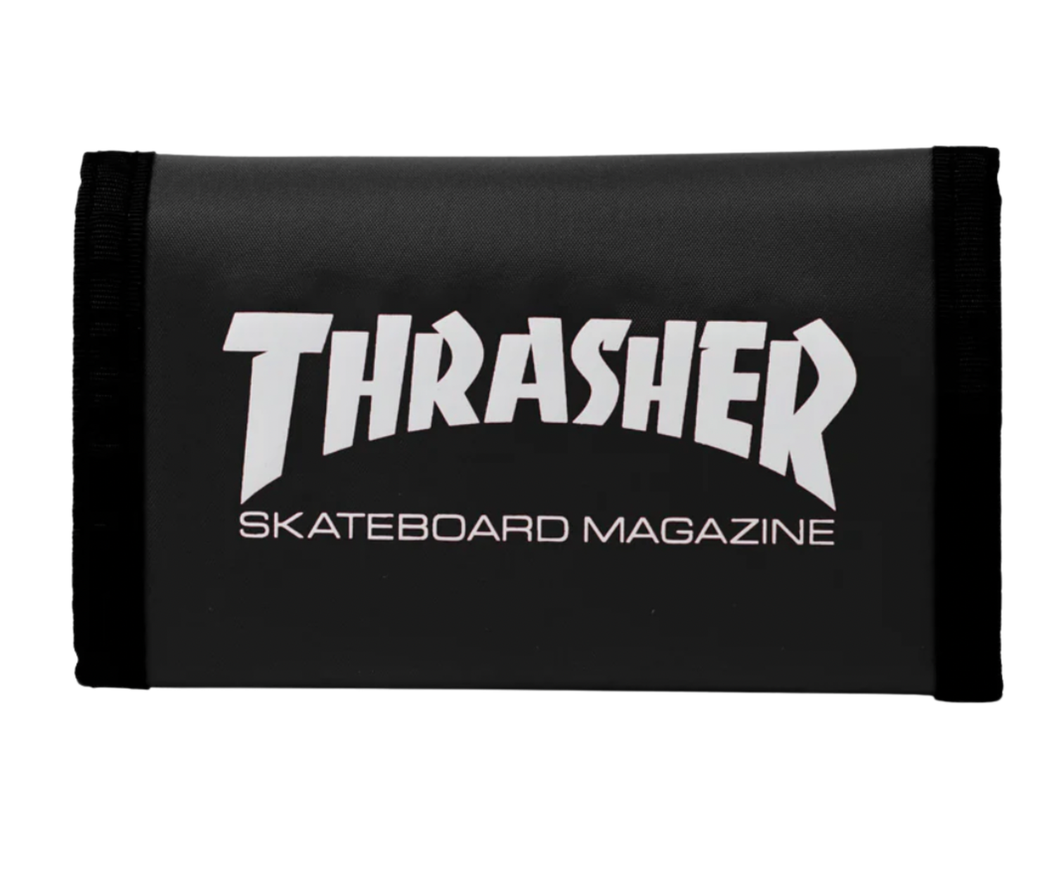 Thrasher Skate Mag Velcro Wallet Black