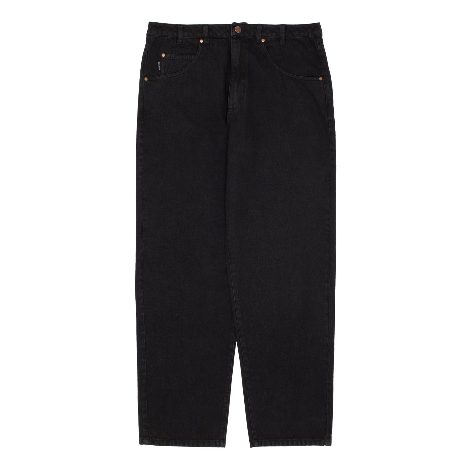 GX1000 Baggy Pant Black Distress