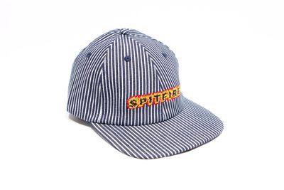 Spitfire Flames Script Stripe Indigo
