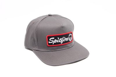 Spitfire Courier Patch Snapback Charcoal/Black