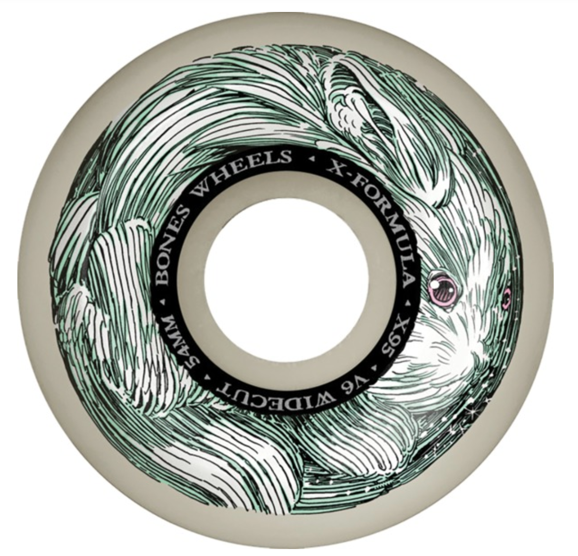 Bones X-Formula 54mm 95a V6 Widecut Money Bunny