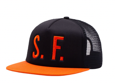 GX1000 SF Trucker Hat Orange/Black