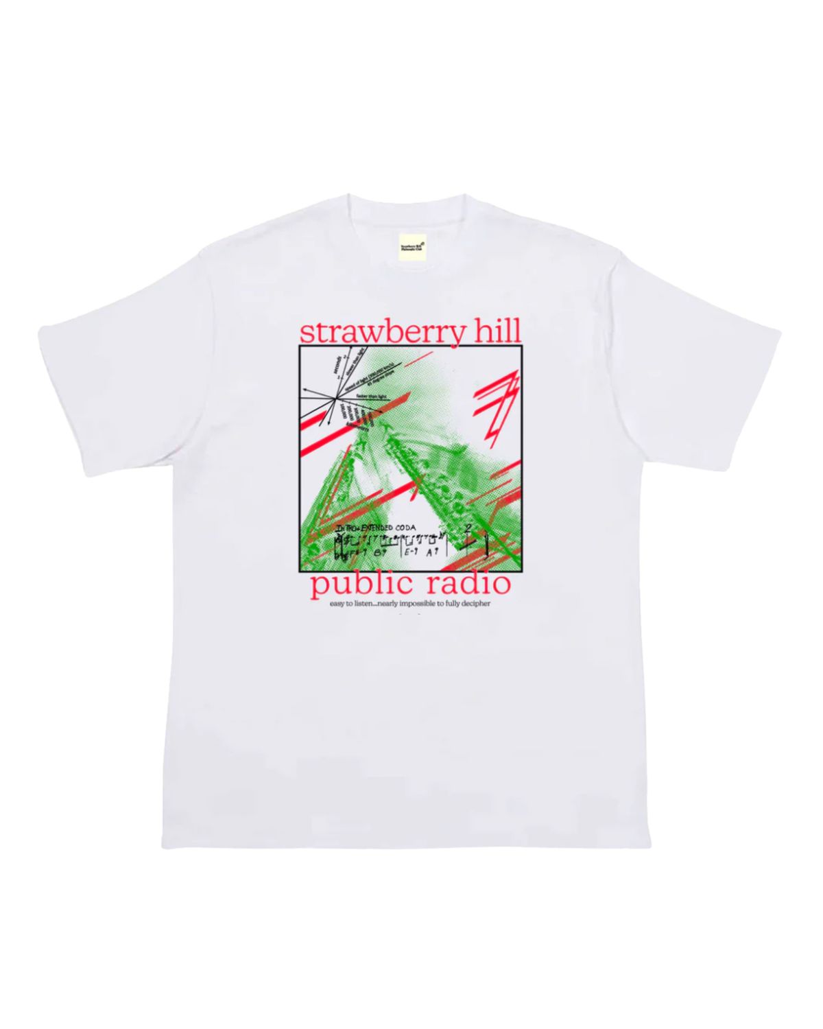 Strawberry Hill Philosophy Club Impossible To Decipher Tee White
