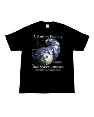 Strawberry Hill Philosophy Club Time-Space Continuum Tee Black