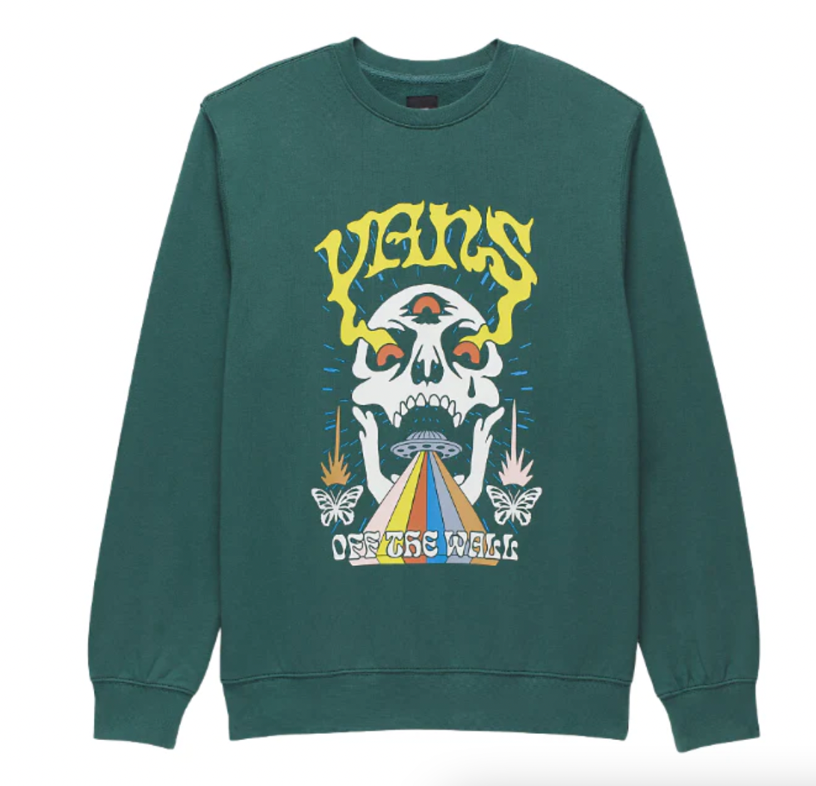 Vans All Seeing Crew Green