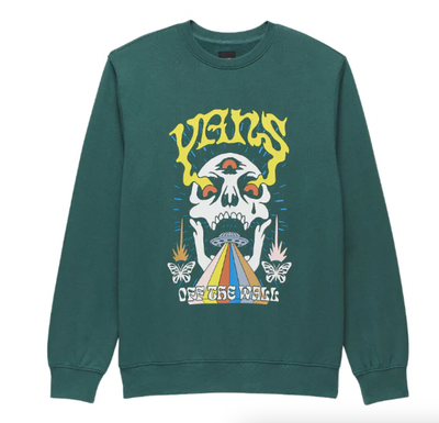 Vans All Seeing Crew Green