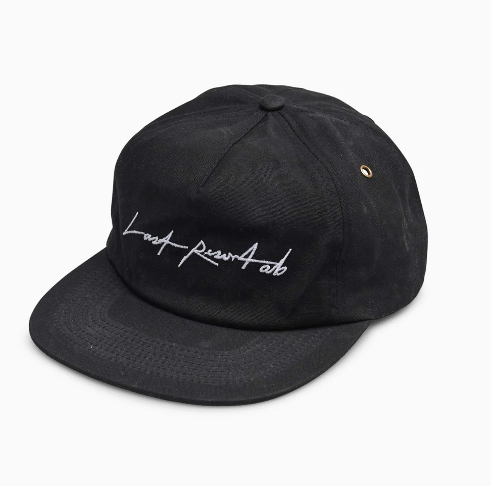 Last Resort AB Low Crown 5-Panel Cap Dark Navy