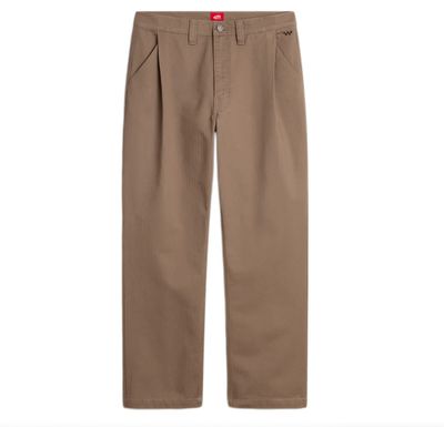 Vans Skate Loose Pleated Pant Walnut Vans Skate Loose Pleated Pant Walnut