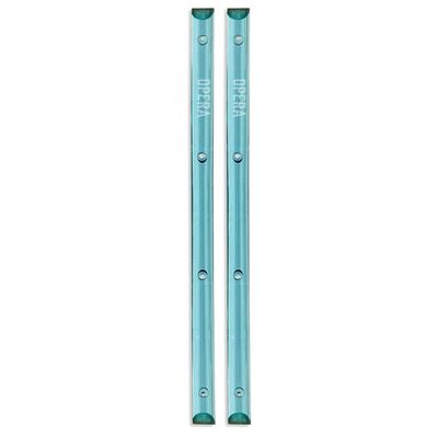 Opera Skateboard Rails with Mounting Screws - Clear Ice Blue