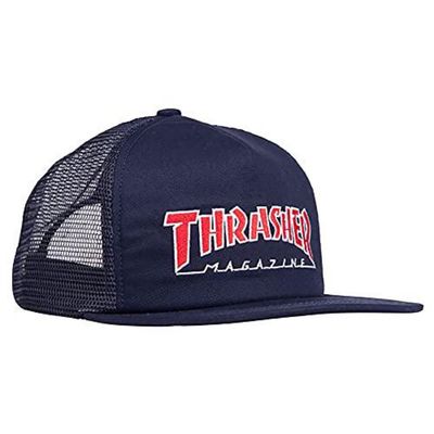 Thrasher Embroidered Outlined Mesh Hat Thrasher Embroidered Outlined Mesh Hat