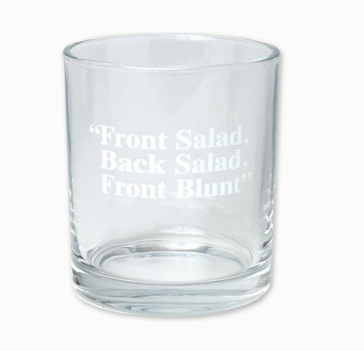 Jenkem Front Blunt Rocks Glass
