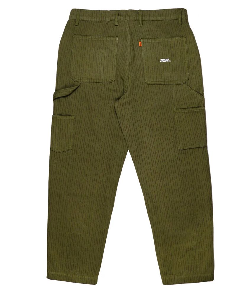 Snack Heavy Duty Carpenter Pants Rain Camo