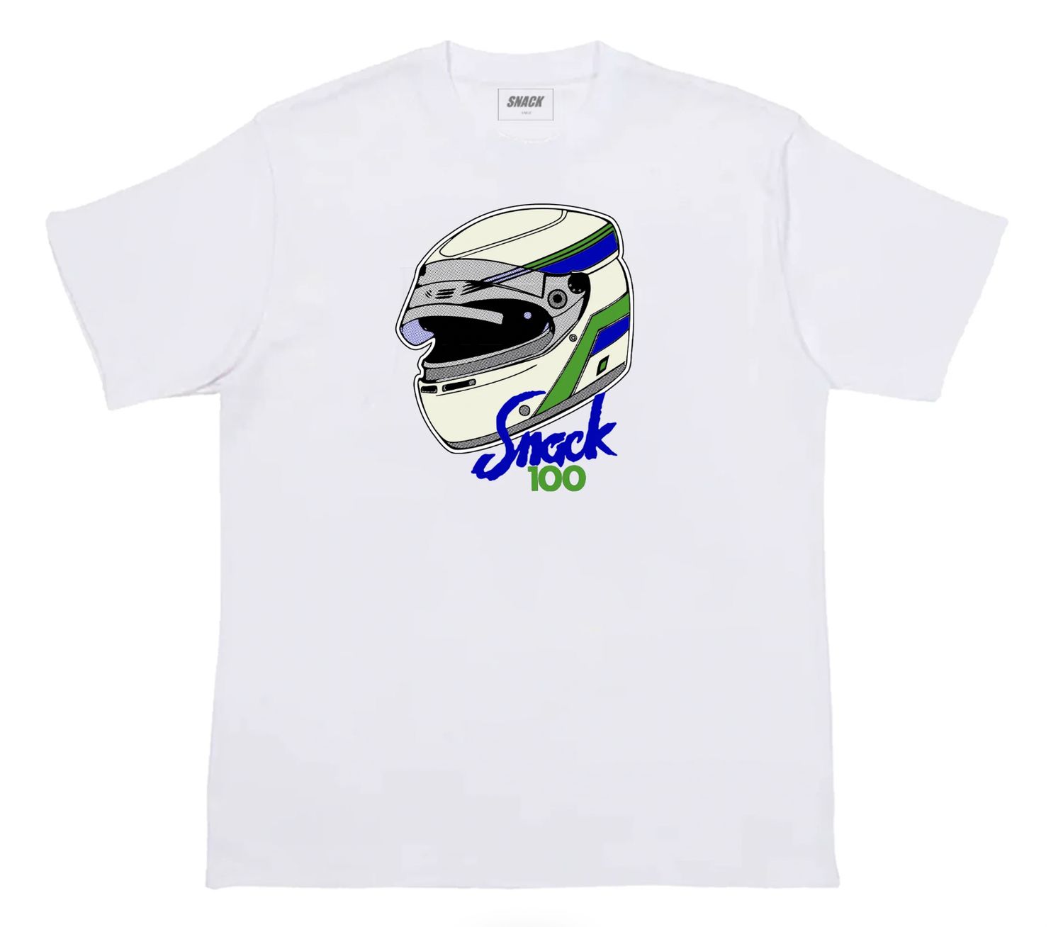 Snack 100 Tee White