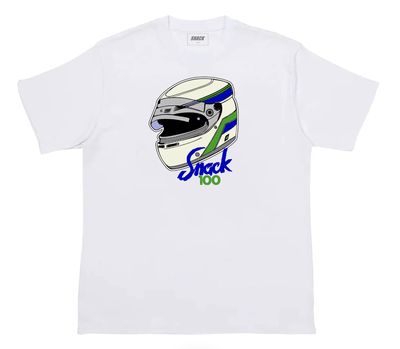 Snack 100 Tee White