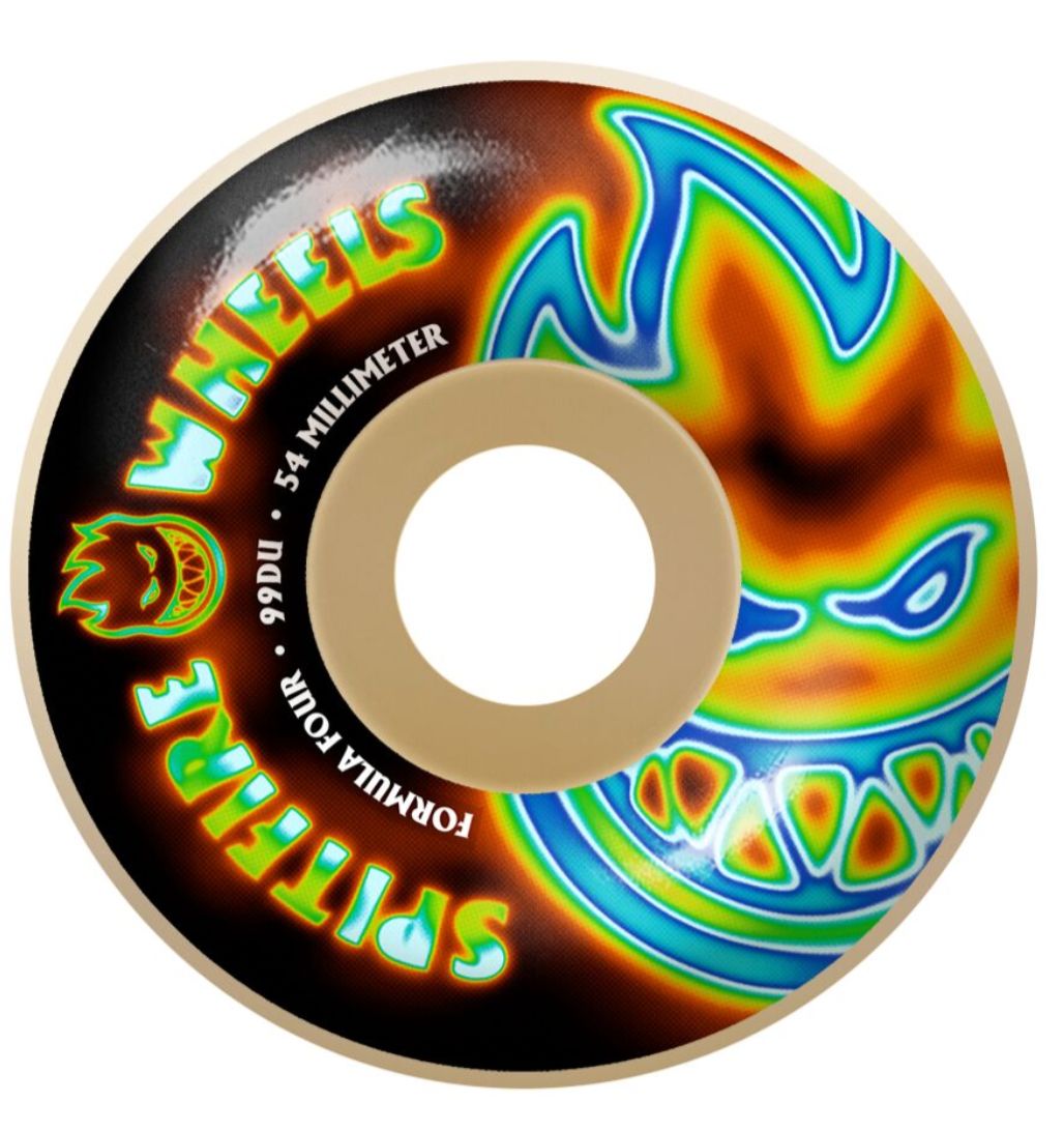 Spitfire Formula Four 99a Radioactive Bighead Blk 57mm