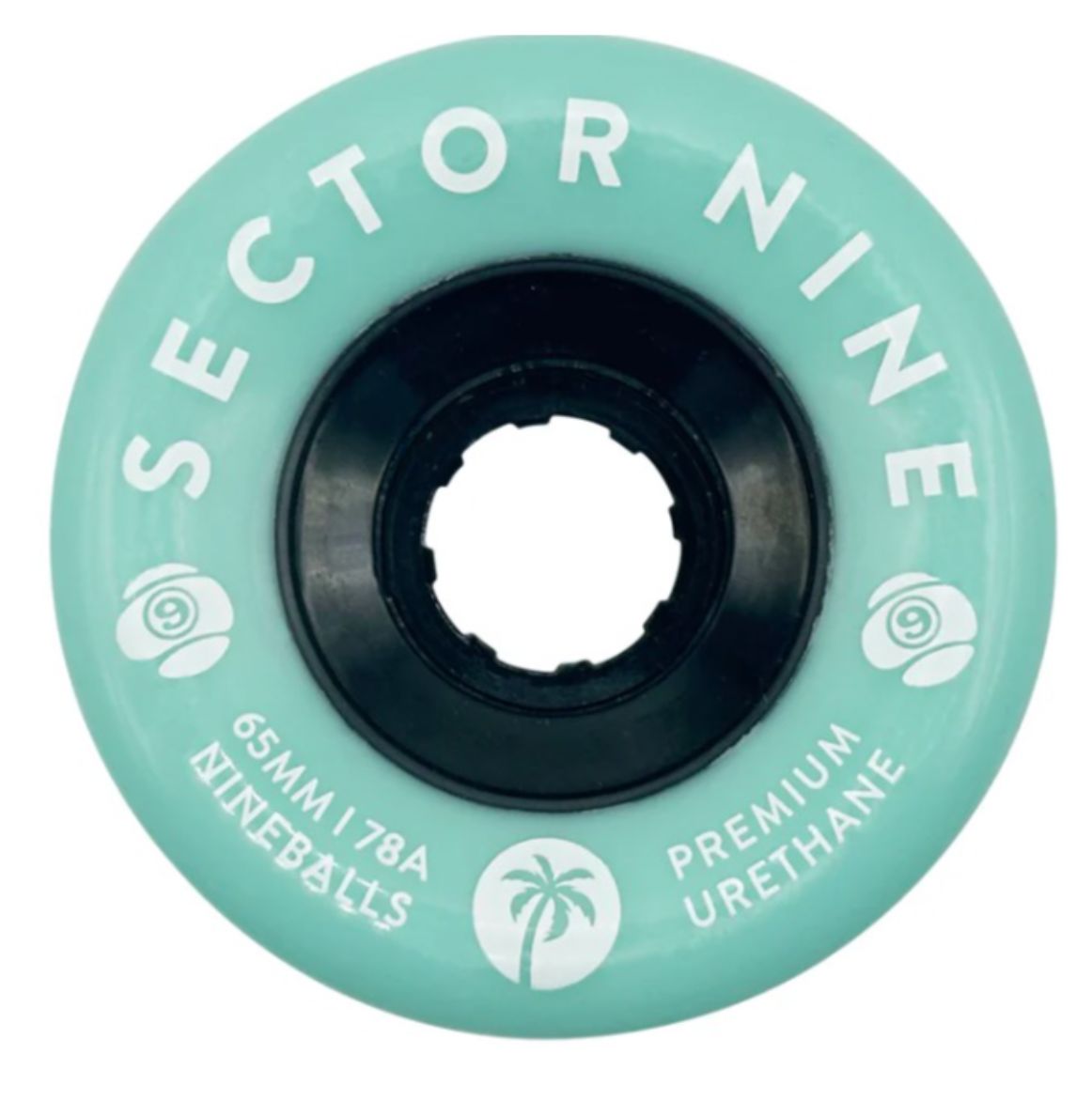 Sector 9 Nineballs Aqua 65mm 78a