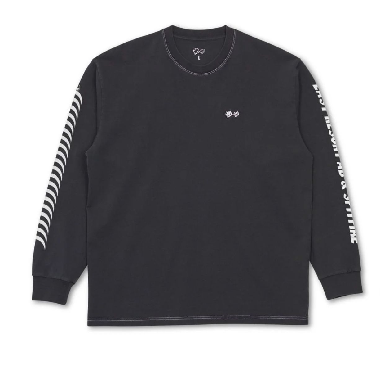 Last Resort x Spitfire LS Tee Black