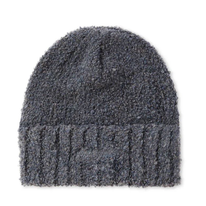 Polar Fluffy Beanie Grey Blue