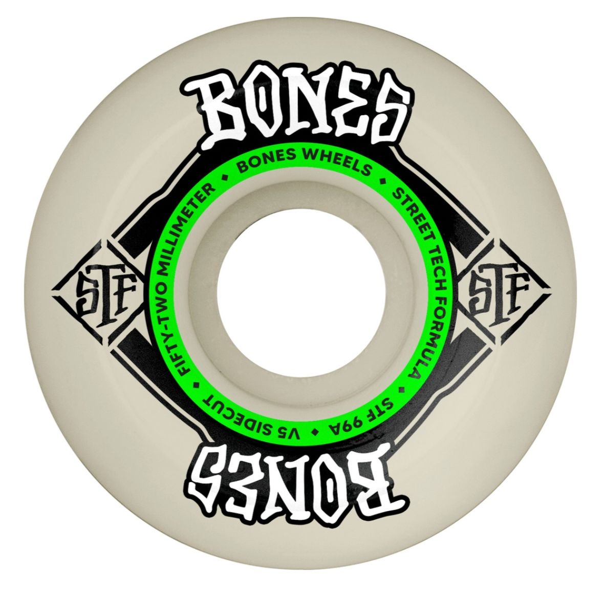 Bones STF Sidecut 52mm V5 99a
