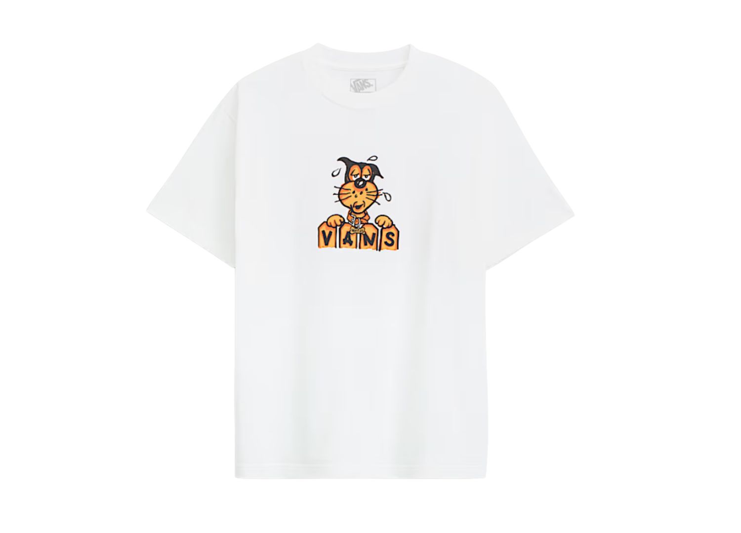 Vans Waffles The Dog Tee White