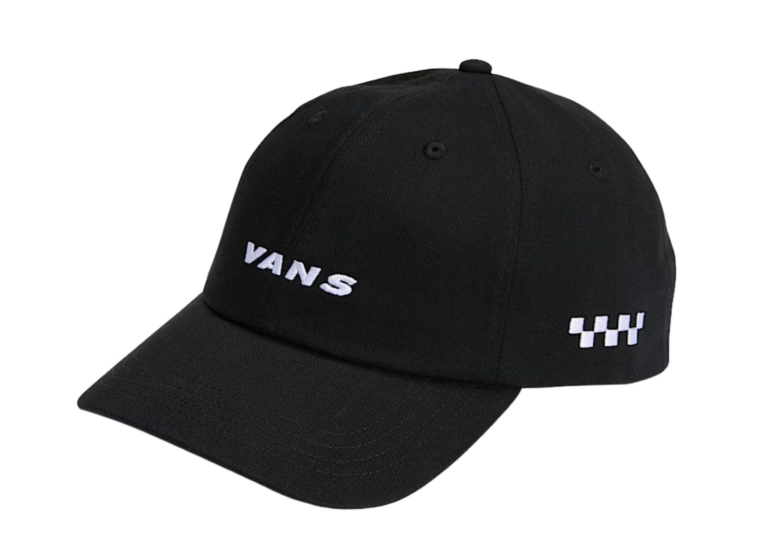 Vans Check Side Curve Hat Black