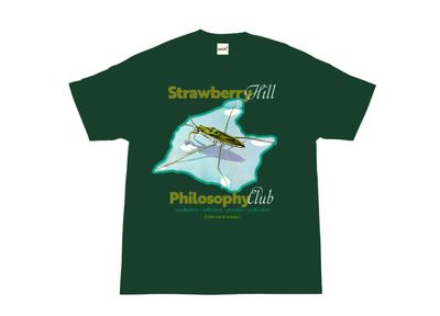 Strawberry Hill Philosophy Club Meditation Tee Pine 