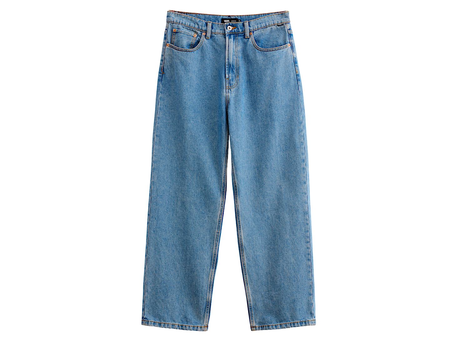 Vans Check-5 Baggy Denim Jeans Stonewash Blue