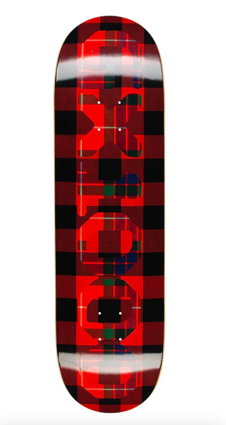 GX1000 OG Logo Tartan Red 8.75
