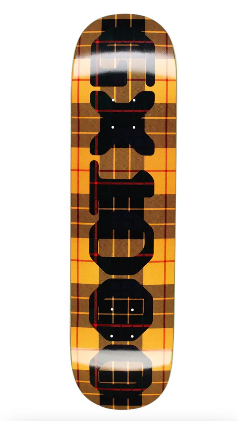 GX1000 OG Logo Tartan Yellow 8.25