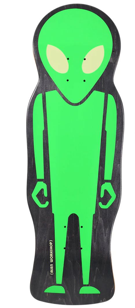 Alien Workshop Skateboard Deck Soldier Custom Die Cut 9.675&quot;