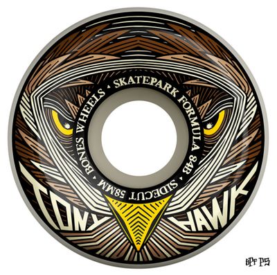 Bones Night Hawk 58mm Sidecuts SPF Bones Night Hawk 58mm Sidecuts SPF