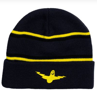Krooked Bird Lightning Beanie Navy Krooked Bird Lightning Beanie Navy